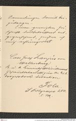 k.k. naturhistorisches Hofmuseum, Intendanzakten 1885-1896 (Hauer), Aktenzahl Z.125.a/1891, Seite 3